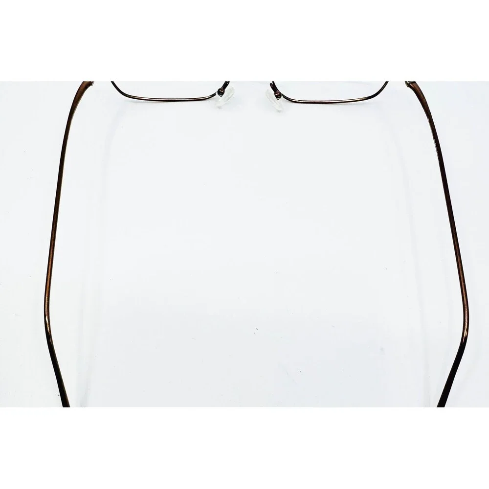 Polo Ralph Lauren Eyeglasses Womens Brown Oval Metal Frame 497 49-19-135